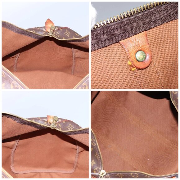 LOUIS VUITTON Monogram Keepall 50 Boston Bag M41426 LV Auth MX057 - Picture 15 of 16